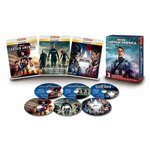 キャプテン・アメリカ MovieNEX 3ムービー・コレクション(期間限定) Blu-ray