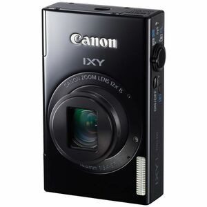 Canon デジタルカメラ IXY 1 ブラック 光学12倍ズーム Wi-Fi対応 IXY1(BK)