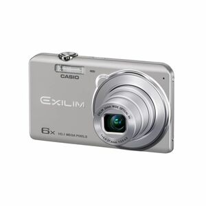 CASIO EXILIM デジタルカメラ 1610万画素CCD 広角26mm 光学6倍ズーム シルバー EX-ZS25SR