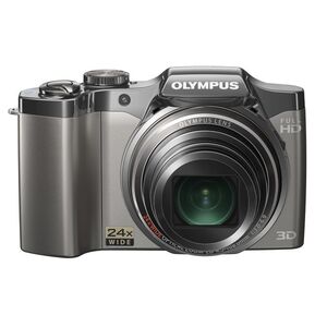 OLYMPUS デジタルカメラ SZ-30マルチレコーディング シルバー 1600万画素 光学24倍ズーム 広角25mm 3.0型液晶 3D