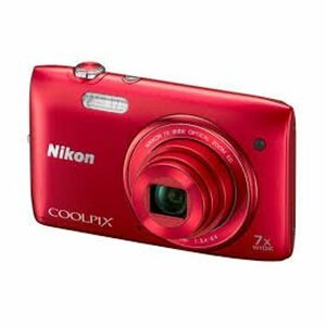 Nikon COOLPIX S3400 RED ニコン クールピクス レッド