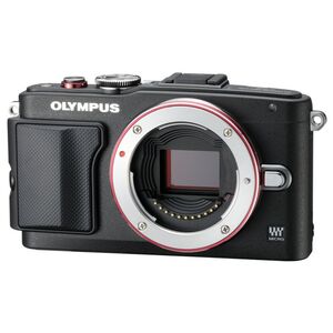 OLYMPUS ミラーレス一眼 PEN Lite E-PL6 ボディ ブラック E-PL6 BODY BLK