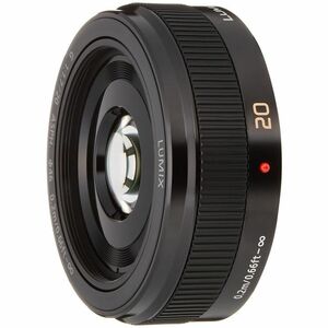 パナソニック 単焦点レンズ マイクロフォーサーズ用 ルミックス G 20mm/F1.7 II ASPH. ブラック H-H020A-K