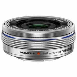 OLYMPUS 電動式パンケーキズームレンズ M.ZUIKO DIGITAL ED 14-42mm F3.5-5.6 EZ-Silver並行