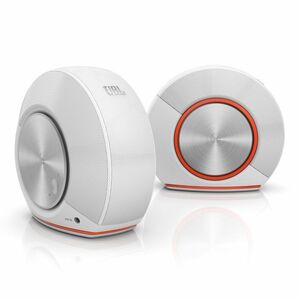 JBL Pebbles バスパワードスピーカー USB/DAC内蔵 ホワイト JBLPEBBLESWHTJN 国内正規品