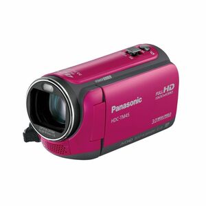 パナソニック デジタルハイビジョンビデオカメラ TM45 内蔵メモリー32GB ベリーピンク HDC-TM45-P