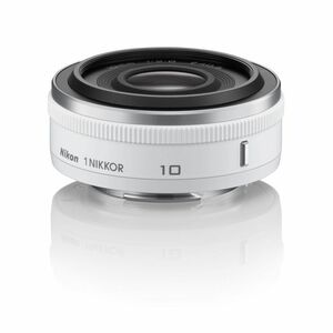 Nikon 単焦点レンズ 1 NIKKOR 10mm f/2.8 ホワイト ニコンCXフォーマット専用