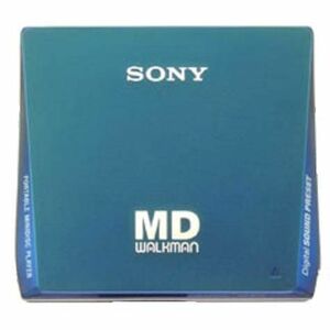 SONY ポータブルＭＤプレーヤー MZ-E75グリーン