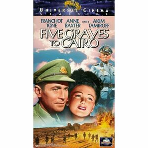Five Graves to Cairo VHS