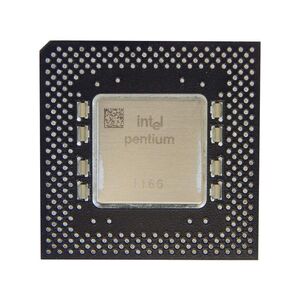 Intel - Intel Pentium i166 166Mhz FV80502166 CPU SY037 5063-9049