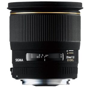 SIGMA 単焦点広角レンズ 28mm F1.8 EX DG ASPHERICAL MACRO ニコン用 フルサイズ対応