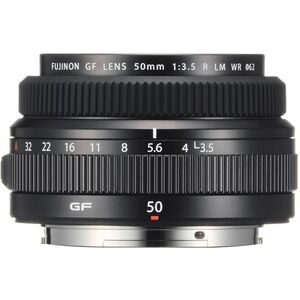 FUJIFILM Gマウント 交換レンズ フジノン 単焦点 標準 50mm F3.5通し 防塵防滴耐低温 リニアモーター(静音) 絞りリング