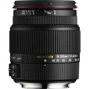 SIGMA 高倍率ズームレンズ 18-200mm F3.5-6.3IIDC OS HSM キヤノン用 APS-C専用