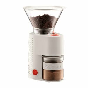 bodum BISTRO 電気式コーヒーグラインダー オフホワイト 10903-913JP