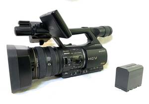 美品 SONY HVR-Z5J 2012年製 HDVハイビジョン ビデオカメラOPERATION 65×10H DRAMRUN 35×10H TAPE RUN 30×10H THREADING 150×10H 