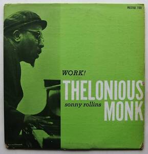 ◆ THELONIOUS MONK / Work ◆ Prestige PRLP 7169 (yellow:NJ:dg:RVG:AB) ◆