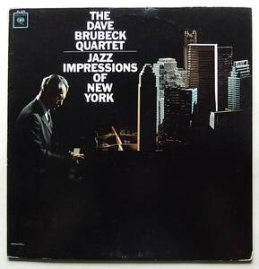 ◆ DAVE BRUBECK Quartet / Jazz Impressions of New York ◆ Columbia CL 2275 (2eye) ◆