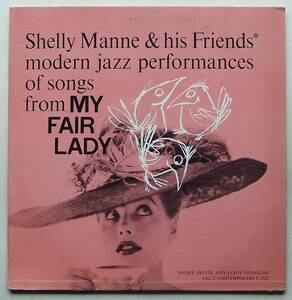 ◆ SHELLY MANNE & His Friends / My Fair Lady ◆ Contemporary C 3527 (yellow:dg) ◆ W