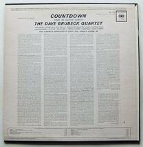 ◆ DAVE BRUBECK Quartet / Countdown Time in Outer Space ◆ Columbia CL 1775 (6eye) ◆_画像2