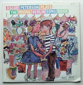 ◆ OSCAR PETERSON Plays The Irving Berlin Song Book ◆ Verve MGV-2053 (VRI:dg) ◆ W