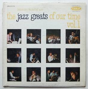 ◆ MANNY ALBAM and The Jazz Greats of Our Time Vol.1 / GERRY MULLIGAN, ZOOT SIMS, AL COHN ◆ Coral CRL 57173 (red:dg) ◆ V