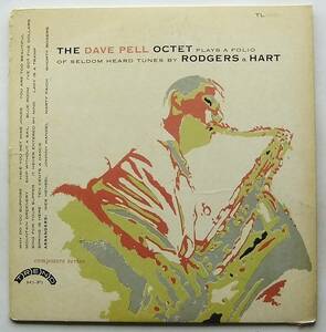 ◆ DAVE PELL Octet Plays a folio of Seldom Tunes by Rodgers & Hart ◆ Trend TR 1501 (gold:dg) ◆