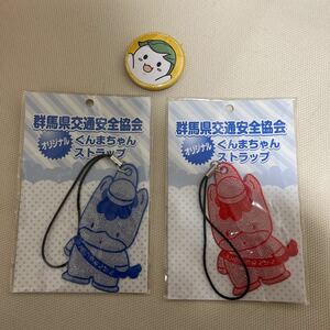  unused free shipping ... Chan traffic safety goods reflection material strap two piece red blue hoe .. can badge 