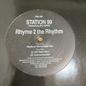 【Hip House】Station 99 feat. MC Spee / Rhyme 2 The Rhythm - Force Inc. Music Works . Force Inc. 記念すべき1番！ヒップハウス