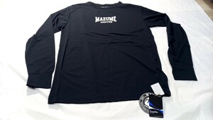 新品　Lサイズ　管728cp mazume マズメ ウェア MZAP-684 mazumeプライムフレックスロングTシャツ ブラック L