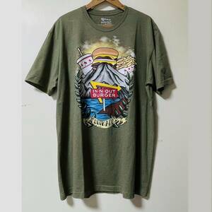 IN-N-OUT BURGER 古着Tシャツ XL インアンドアウトバーガー イナウト コロラド ハンバーガー ショップTシャツ