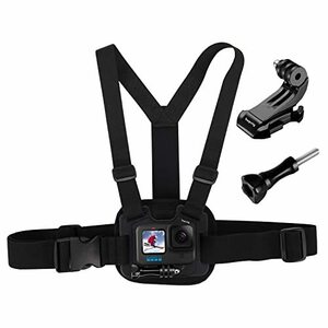 Suptig チェストマウント 調節可能なチェストストラップ Compatbile For Gopro Hero 11 ・・・