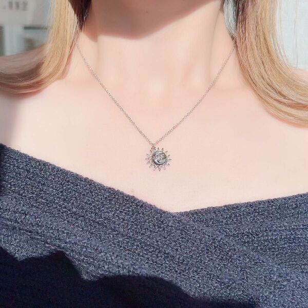 ネックレス　necklace 太陽ネックレス
