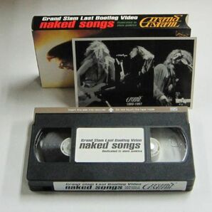 VHS ビデオ Grand Slam naked songs グランド・スラム Last Bootleg Video Dedicated to slam junkiesの画像2