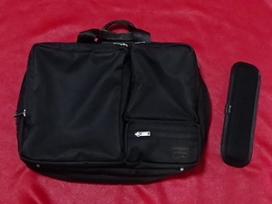 * PORTER CLOVE 2WAY BRIEFCASE Porter Claw vu business bag briefcase black compact multifunction ko-te.la