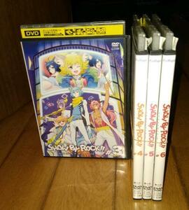 「TVアニメ・DVD4巻」　●SHOW BY ROCK!! ショウバイロック 2期　（全6巻・１・２・欠品・計4巻）　レンタル落ちDVD