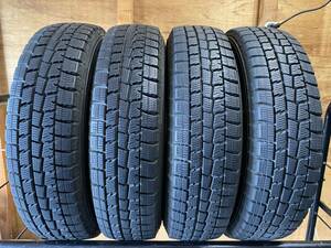 S-35！155/80R13 79Q！超バリ山！ダンロップ WINTER MAXX WM01！程度良好！手渡し可能！ヴィッツ・パッソ・プラッツ・Kei・ブーン！