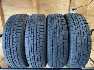 S-53【極上山★イボ残り】175/65R14 82Q！YOKOHAMA ice GUARD iG50 PLUS！程度良好！手渡し大歓迎！！ヴィッツ・キューブ・ノート・クー・1