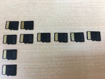 A20651)各社 micro SD 4GB 中古13枚セット＊Transcend,Buffalo,SanDisk,Lexar,Toshiba参考_画像3