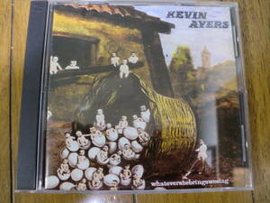 【CD】KEVIN AYERS / WHATEVERSHEBRINGSWESING 1972年作 1999年EMI発売　輸入盤