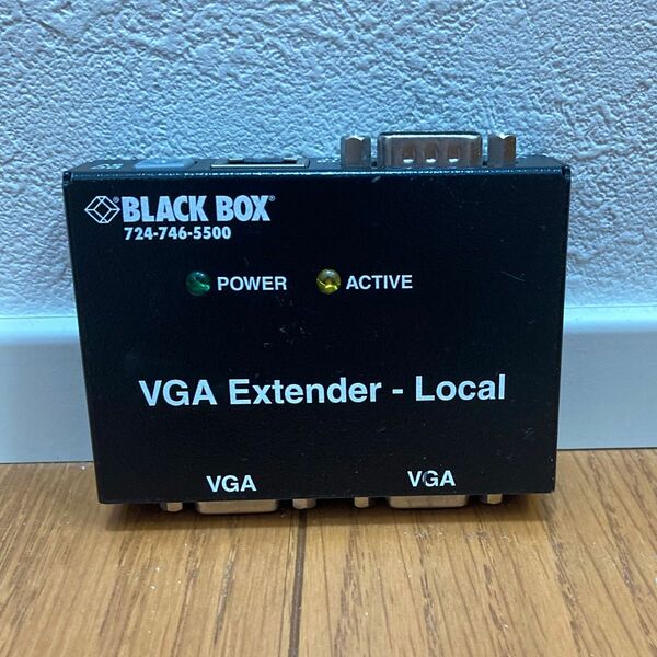 BLACK BOX製 VGA Extender - Local 2PORT