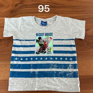 半袖Tシャツ　ミッキーマウス　95cm