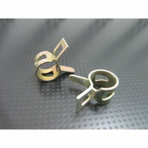 クレセントクランプ 　クリップホースバンド6mm～7mm 4個入れ