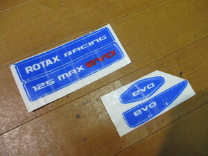 ROTAV　NAX　evo　RACING純正　ロゴ　ステッカー　デカール　ロータックス　マックス　送料￥94～