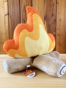 BIGぬいぐるみ たき火 焚き火 アウトドア インテリア ビッグ 大きな ぬいぐるみ bonfire stuffed toy ゲーム グッズ