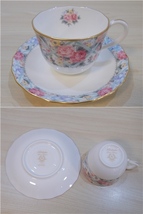 Noritake/ノリタケ WEDDING MALL カップ＆ソーサー ペア Y6870/4589 カップ 直径:約7.8cm 高さ:約6cm ウエディングモール_画像6