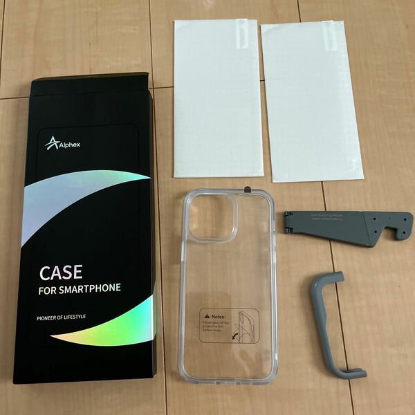 iPhone14plus用ケース　保護フィルムセット