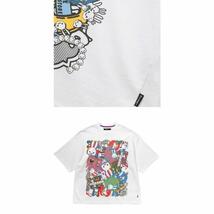 送料無料 日本製定価15400円新品 cune キューン うさぎ 10周年記念 ビッグシルエット Tシャツ 3 実寸上はXL-XXL相当_画像3