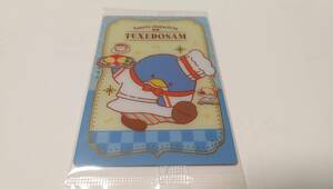 サンリオ キャラクターズ ウエハース 4 メタリックプラカード キャラクターカード ⑨ タキシードサム カード