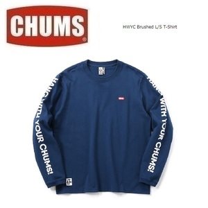 CHUMS Chums HWYC brush Delon g футболка темно-синий M CH01-2305 мужской long T уличный кемпинг 