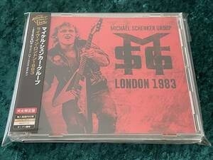 ★Alive The Live★マイケル・シェンカー・グループ/完全限定盤/ライヴ・イン・ロンドン 1983/帯付/CD/MICHAEL SCHENKER GROUP/LONDON 1983